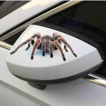 3D Araba Sticker Hayvanlar Tampon Örümcek Gecko Akrepler Citroen C1 C2 C3 C4 C5 C6 C8 C4L DS3 DS4 DS5 DS5LS DS6 Alfa için