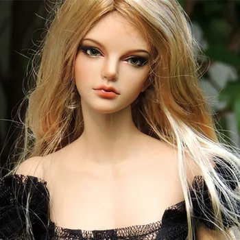 Yeni HuaBJD 63 cm eıd 1/3 Cherie güzel kız ücretsiz gözler reçine modeli yüksek kaliteli oyuncaklar nokta makyaj
