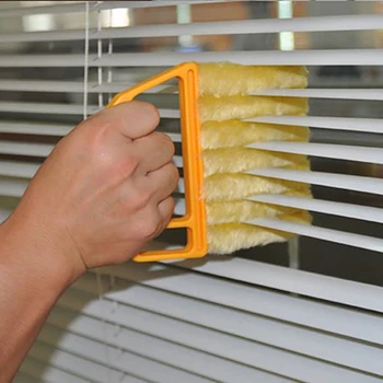 Kör Bıçak Temizleme Bezi Pencere Temizleme Fırçası Faydalı Mikrofiber Yıkanabilir Aracı
