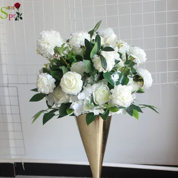 SPR 35cm çiçek topu düğün masa ev yapay flore centerpiece parti ev olay zemin çiçek dekorasyonu
