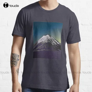 Saygıdeğer Fuji Dağı En Sunrise T-Shirt Özel Yetişkin Genç Unisex Dijital Baskı Tee Gömlek Moda Komik Yeni Xs-5Xl