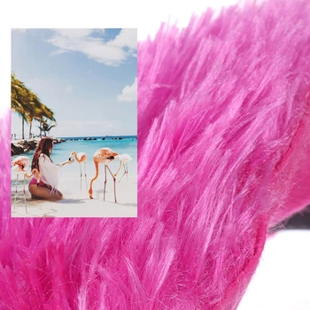 N58F Tatlı Canlı Yayın Tiara Kadın Öğrenciler Photoshoot Hairband Dolması Flamingo Şekli Bantlar Stero Karikatür Saç Çember