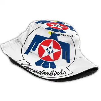 Usaf Thun Rds Hava Gösteri Ekibi Baskı Kova Şapka güneşlikli kep 3 Elmas 3 Elmas Sembolü Airman Aviator Arması Bayrak Logosu