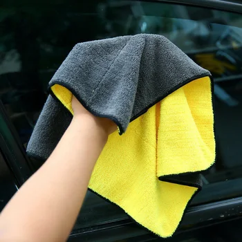 Oto Yıkama Havlu Pencere Bulaşık Bezi Kuru Yumuşak Araçları Detaylandırma Sarı Parlatıcı Temizleme Araba Bakım Yıkama Bakım Bezi