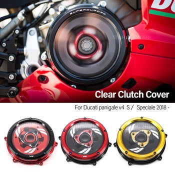 Ducati Panigale için V4 V4s V4 speciale 2018-2021 debriyaj kapağı Motor Yarışı Yay Tutucu R Koruyucu Güvenlik Basınç Plakası Kiti