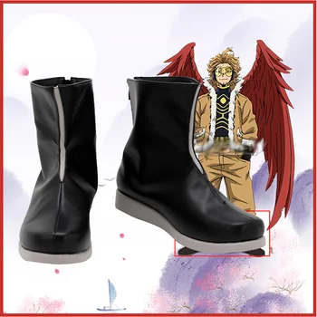 Anime My Hero Academia Şahinler Cosplay ayakkabı Çizme Cadılar Bayramı Kostümleri Aksesuar Custom Made
