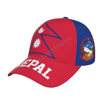 Unisex Nepal Bayrağı Nepal Yetişkin beyzbol şapkası Vatansever Şapka Beyzbol futbol Taraftarları Erkekler Kadınlar için