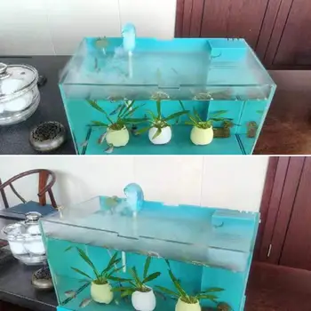 Faydalı Akvaryum su arıtıcısı Kullanımı kolay Hafif Küçük Balık Tankı Difüzör Atomizer Verimli akvaryum filtresi Ofis için