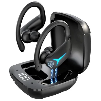 TWS kablosuz kulaklık IPX7 Su Geçirmez Kulaklık LED Ekran 9D Stereo Bluetooth 5.1 Spor Kulaklık 36H Oynatma Xiaomi iPhone İçin