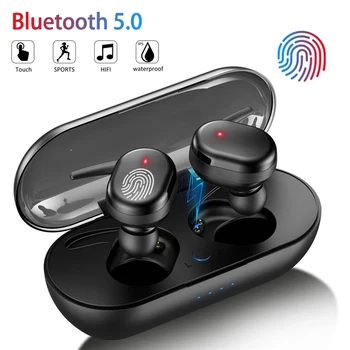 Y30 TWS Bluetooth kulaklık Kulaklık Kablosuz kulaklıklar Dokunmatik Kontrol Spor Kulaklık Mikrofon Müzik Kulaklık xiaomi huawei için