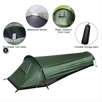Ultralight Çadır Uyku Tulumu Açık Ekipmanları Kamp Çadırı Uyku Tulumu Kamp Çadırı Uyku Tulumu Malzemeleri