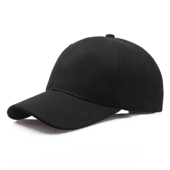 Siyah Kap Düz Renk beyzbol şapkası Snapback Kapaklar Casquette Şapkalar Rahat Gorras Hip Hop Şapka Erkekler Kadınlar İçin Unisex