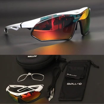 2019 Bollfo Polarize Bisiklet Gözlük Adam UV400 MTB Spor Gözlük Bisiklet Bisiklet Güneş Gözlüğü Balıkçılık Gözlük