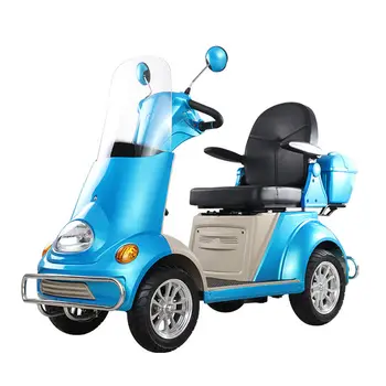 Yaşlılar için CE Belgeli Dört Tekerlekli Elektrikli Mobilite Scooter