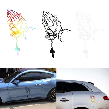 Inci Tespih Tanrı İsa Mesih Taç Araba Sticker Vinil Kamyon Pencere Tampon Çıkartması