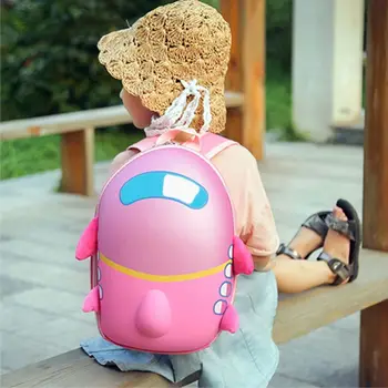 Yürümeye başlayan çocuk 3D uçak sırt çantası çocuk çocuk anaokulu okul çantası sırt çantası hediye