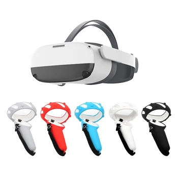 VR Aksesuarları Koruyucu Kapak İçin Pico Neo 3 VR Dokunmatik Denetleyici Silikon Kapak Kaymaz