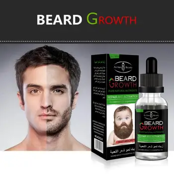 Erkekler sıvı sakal büyüme hızlı geliştirmek yüz bıyık beslenme bıyık # F