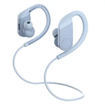 Bluetooth uyumlu 5.0 Kulaklık Kulak Kancası IPX4 Su Geçirmez Stereo Kablosuz Spor Kulaklık